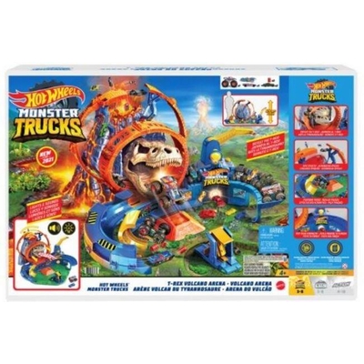 Product Πίστα Mattel Hot Wheels Monster Trucks: T-Rex Volcano Arena (GYL14) base image