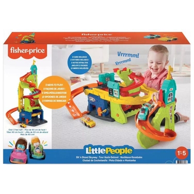 Product Βρεφικό Παιχνίδι Fisher-Price Little People Wheelies: Sit n Stand Skyway (HBD77) base image