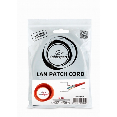 Product Καλώδιο UTP Cablexpert Utp Cat6 2m Red base image