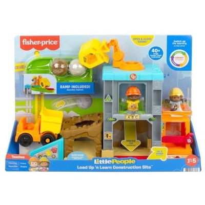 Product Βρεφικό Παιχνίδι Fisher-Price Little People: Load Up Conctruction Site (HCJ64) base image
