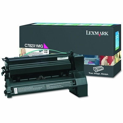 Product Γνήσιο Toner Lexmark C782X1MG Μαύρο Mατζέντα base image