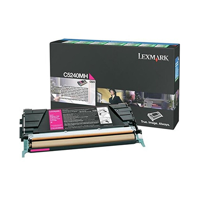 Product Γνήσιο Toner Lexmark C5240MH Mατζέντα base image