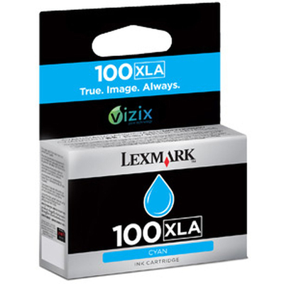 Product Αυθεντικό Μελάνι Lexmark 100 XLA Μπλε Κυανό base image