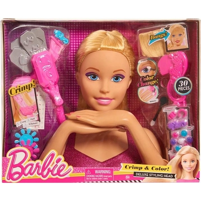 Product Κεφάλι Ομορφιάς Giochi Preziosi Barbie: Crimp Colour - Deluxe Styling Head (BAR17000) base image