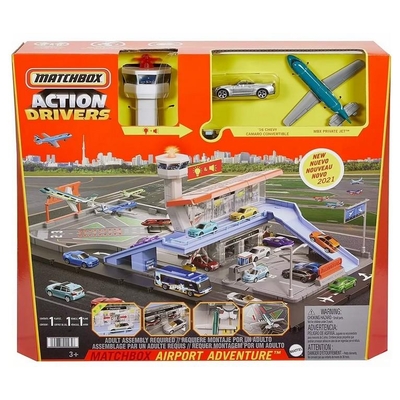 Product Πίστα Mattel Matchbox Action Drivers: Airport Adventure (HCN34) base image