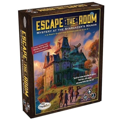 Product Εκπαιδευτικό Παιχνίδι ThinkFun Logic Game: Escape The Room - Mystery at the Stargazers Manor (007351) base image