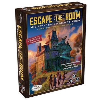 Product Εκπαιδευτικά ThinkFun Logic Game: Escape The Room - Mystery at the Stargazers Manor (007351) base image