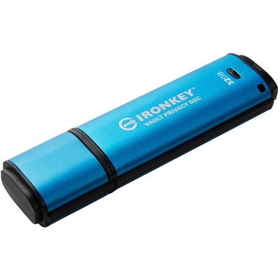 Product USB Flash 32GB Kingston USB-C IRONKEY VAULT P 50C base image
