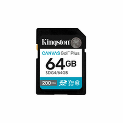 Product Κάρτα Μνήμης Micro SD με Αντάπτορα Kingston SDG4/64GB 64 GB  base image