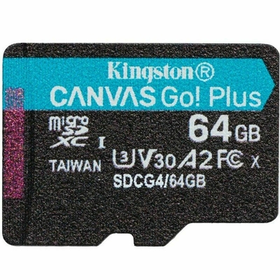 Product Κάρτα Μνήμης Micro SDXC Kingston CANVAS Select Plus 64 GB  base image
