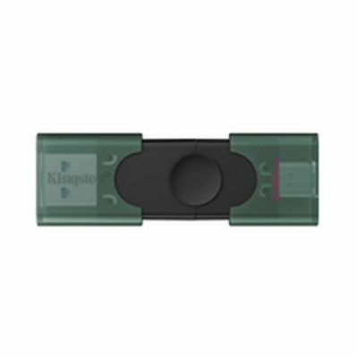 Product USB Flash Kingston DTDEG2/256GB Μαύρο Πράσινο 256 GB  base image