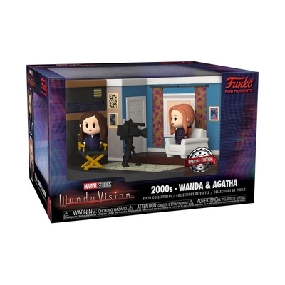 Product Funko Pop! Mini Moments: WandaVision - 2000s - Wanda and Agatha (Special Edition) Vinyl Collectibles base image
