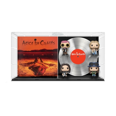 Product Funko Pop! Albums Deluxe: Alice in Chains - Layne Staley, Jerry Cantrell, Mike Starr, Sean Kinney (Dirt) #31 Vinyl Figures base image