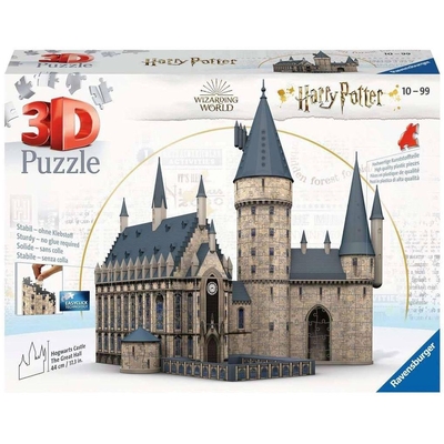 Product Παζλ 3D Ravensburger Maxi: Hogwarts Castle (540pcs) (11259) base image