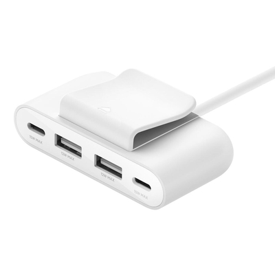 Product USB Hub Belkin BUZ001BT2MWHB7 Λευκό base image