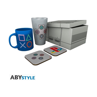 Product Κούπα Abysse Playstation - Classic 2019 Pαck Glass XXL, and 2 Coasters (GFB0075) base image