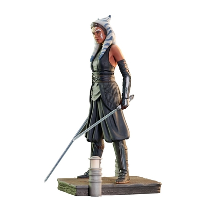 Product Figures  Statues Diamond Select Toys Star Wars Premier Collection - Milestones Mandalorian Season 2 - Ahsoka Tano (1:7) Statue (DEC212172) base image