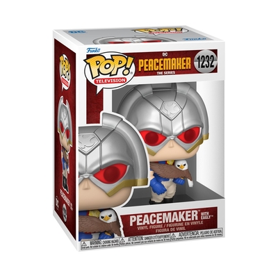 Product Funko Pop! Television: DC Peacemaker the Series - Peacemaker with Eagly #1232 Vinyl Figure base image