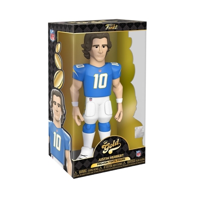 Product Funko Gold NFL: Chargers - Justin Herbert* Premium Vinyl Figure (12) base image