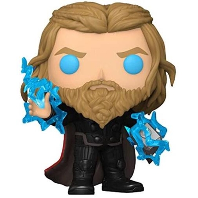 Product Funko Pop! Marvel Avengers Endgame - Thor* (with Thunder) (Glows in the Dark) (Special Edition) #1117 Bobble-Head Vinyl Figure base image