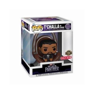 Product Φιγούρα Funko Pop! Deluxe Marvel: Black Panther Legacy S1 - TChalla on Throne (Special Edition) #1113 base image