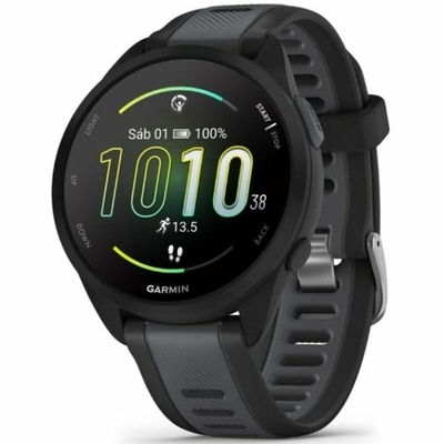 Product Smartwatch GARMIN Forerunner 165 Μαύρο Ασημί 1,2" base image