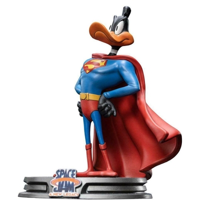 Product Figures  Statues Iron Studios Space Jam: A New Legacy - Daffy Duck Superman Version Art Scale Statue (1/10) (WBJM56921-10) base image