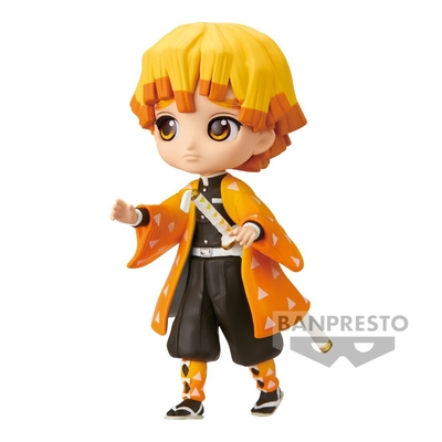 Product Banpresto Q Posket Petit: Demon Slayer Kimetsu No Yaiba - Zenitsu Agatsuma Vol.6 (Ver:B) Figure (7cm) (18603) base image