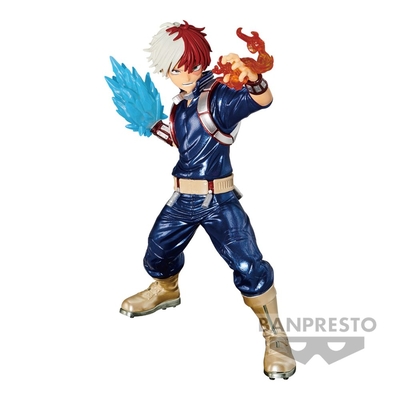 Product Banpresto The Amazing Heroes Special: My Hero Academia - Shoto Todoroki Special Color(Ver.C) Statue (12cm) (18618) base image
