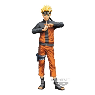 Product Banpresto Grandista Nero Manga Dimensions : Naruto Shippuden - Uzumaki Naruto Statue (15cm) (18406) base image