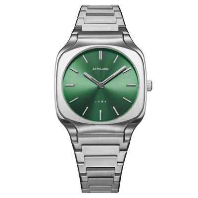 Product Ανδρικό Ρολόι D1 Milano EDEN Πράσινο Ασημί (? 37 mm) base image