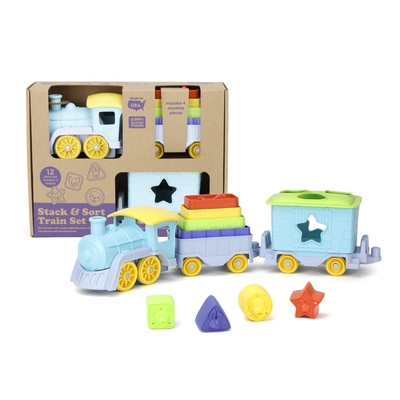 Product Green Toys: Stack  Sort Train (TNSS-1460) base image