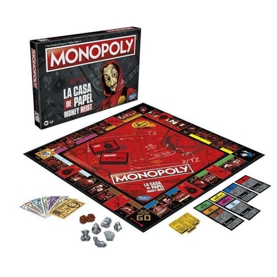Product Επιτραπέζιο Hasbro Monopoly: Netflix La Casa de Papel - Money Heist Board Game (F2725) base image