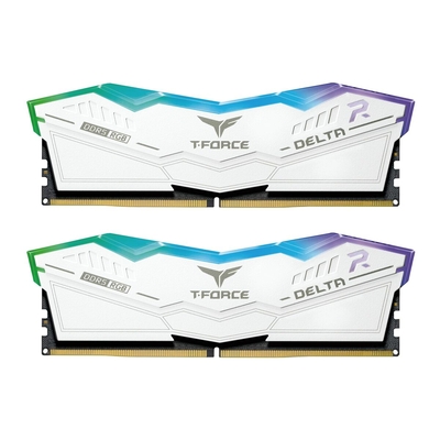 Product Μνήμη RAM Σταθερού 64GB Team Group FF4D564G6000HC38ADC01 2 x 32GB Λευκό base image