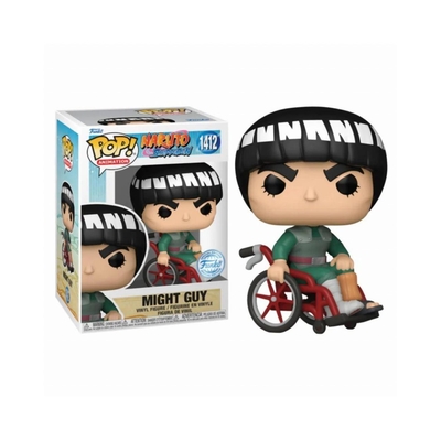Product Φιγούρα Funko Pop! Animation: Naruto Shippuden - Might Guy (White Chrome) (Special Edition) #1412 base image