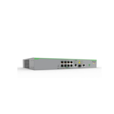 Product Network Switch Allied Telesis 8P 10/100T POE+ FAST ETH base image
