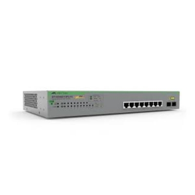 Product Network Switch Allied Telesis GIGABIT WEBSMART 8XTPOE+ base image