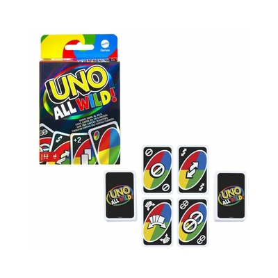 Product Παιχνίδι με Κάρτες Mattel UNO All Wild (HHL33) base image