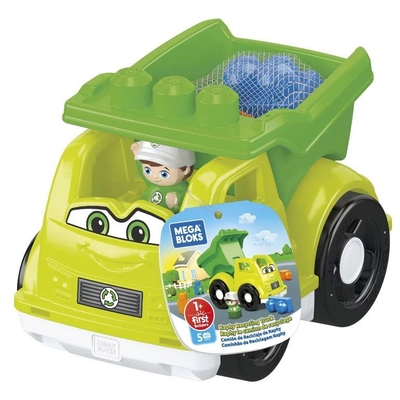 Product Fisher-Price Mega Bloks - Raphy Recycling Truck (HBP13) base image
