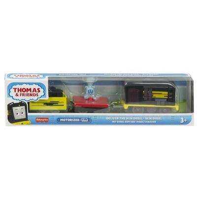 Product Τρενάκι Fisher-Price Thomas Friends: Motorized - Deliver the Win Diesel (HDY74) base image