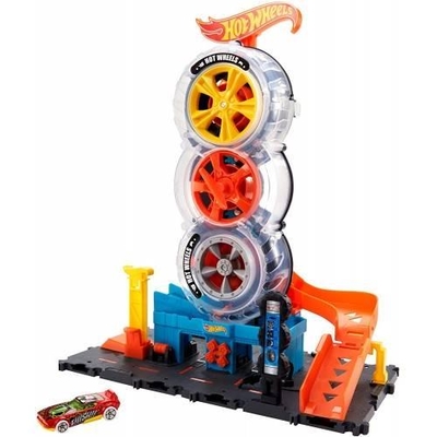 Product Αυτοκινητάκια Mattel Hot Wheels - Super Twist Tire Shop (HDP02) base image
