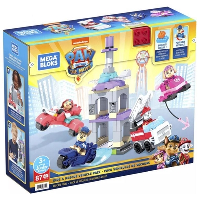Product Τουβλάκια Mega Bloks Paw Patrol The Movie - Ride Rescue Vehicle Pack (HFC18) base image