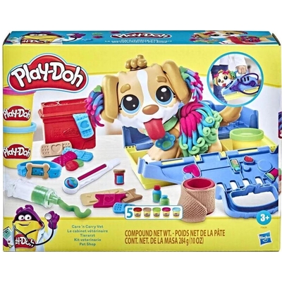 Product Πλαστελίνη Hasbro Play-Doh Care n Carry Vet Playset (F3639) base image