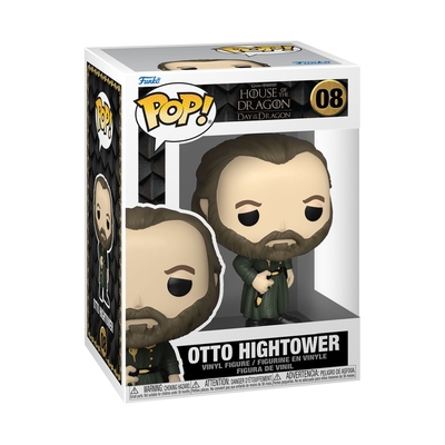 Product Funko Pop! House of the Dragon - Otto Hightower #08 Vinyl Figure EN,DE,IT,PT,NL,DK,SE,RU Pack / Carton Window Box with Plastic Film base image
