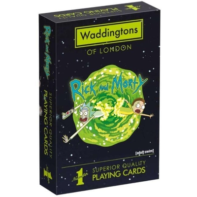 Product Τράπουλα Winning Moves: Waddingtons No.1 - Rick Morty Playing Cards (WM00039-EN1) base image