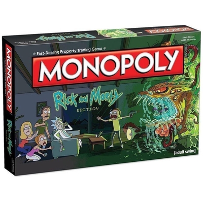 Product Επιτραπέζιο Winning Moves: Monopoly - Rick And Morty Board Game (002701) base image