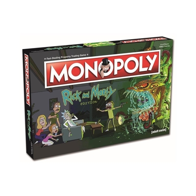 Product Επιτραπέζιο παιχνίδι Winning Moves Monopoly: Rick And Morty Edition Board Game (002701) base image