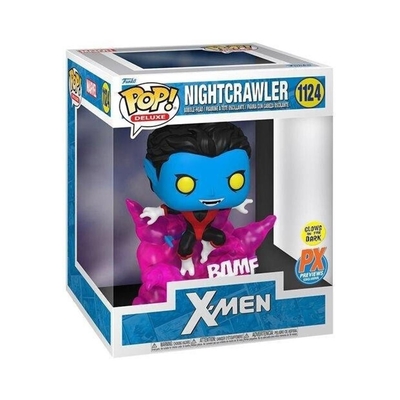 Product Φιγούρα Funko Pop! Deluxe: X-Men - Nightcrawler (Teleporting) (Glows in the Dark) (PX Previews Exclusive) #1124 Bobble-Head base image