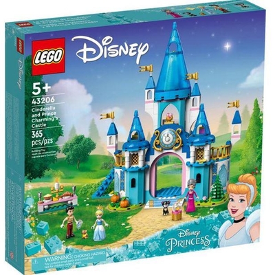 Product Lego Disney Princess: Cinderella and Prince Charmings Castle (43206) base image