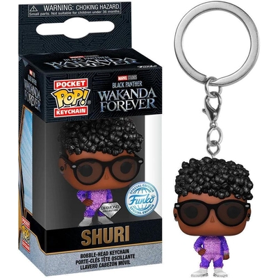 Product Funko Pocket Pop! Marvel Black Panther Wakanda Forever - Shuri Bobble-Head Vinyl Figure Keychain EN,DE,IT,PT,NL,DK,SE,RU Pack / Carton Window Box with Plastic Film base image
